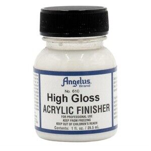 1 oz High Gloss Acrylic Finisher, Clear ANGELUS